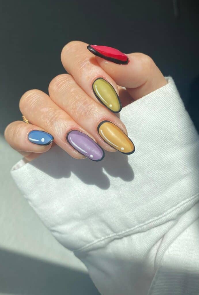 2D-Comic-Book-Nail-Idea