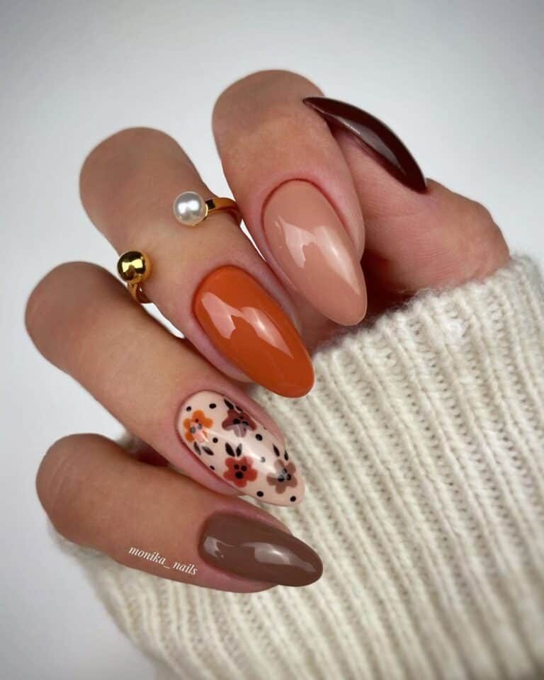 Autumn Orange Leaves