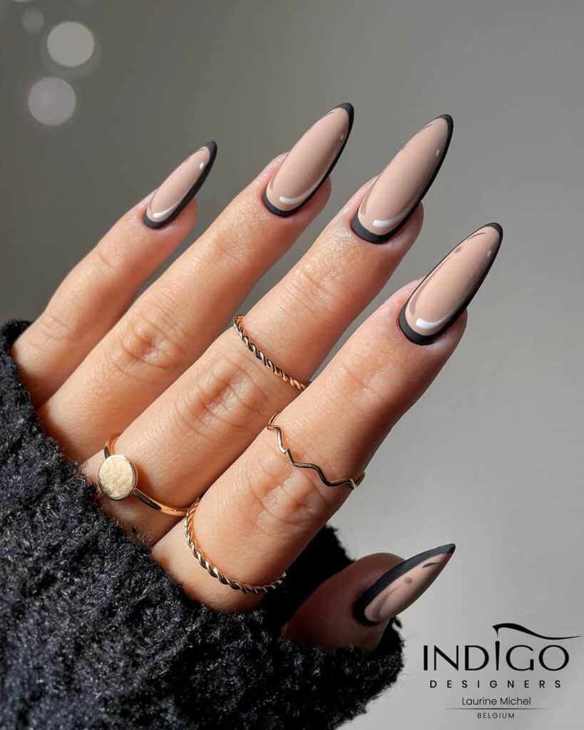 Brown-Comic-Book-Nail-Art