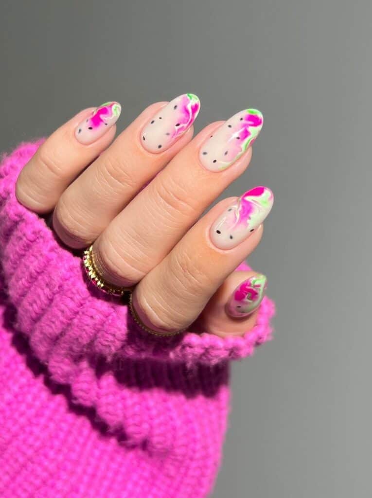Classy-Dragon-Fruit-Nails