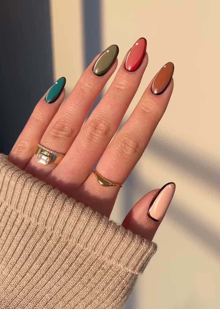 Cute-Autumn-Cartoon-Nails