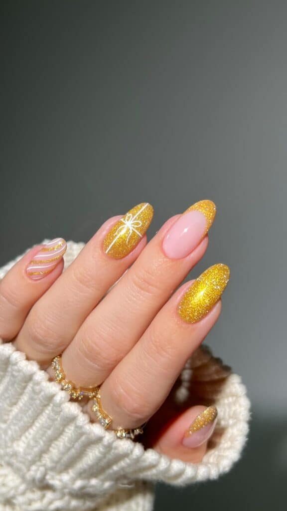 Gilded-Holidays-Nails-for-Christmas