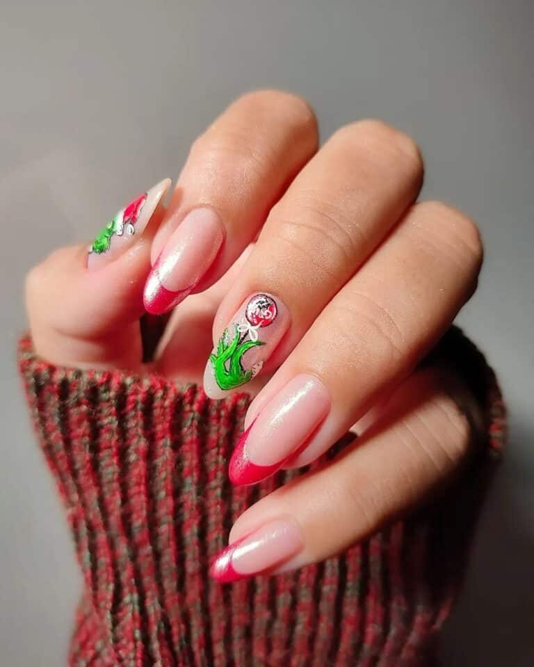 Grinchmas-Nails
