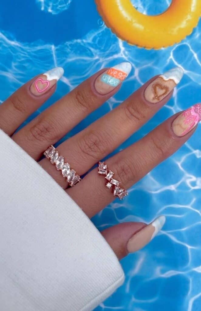 Love-Island-Themed-Nails