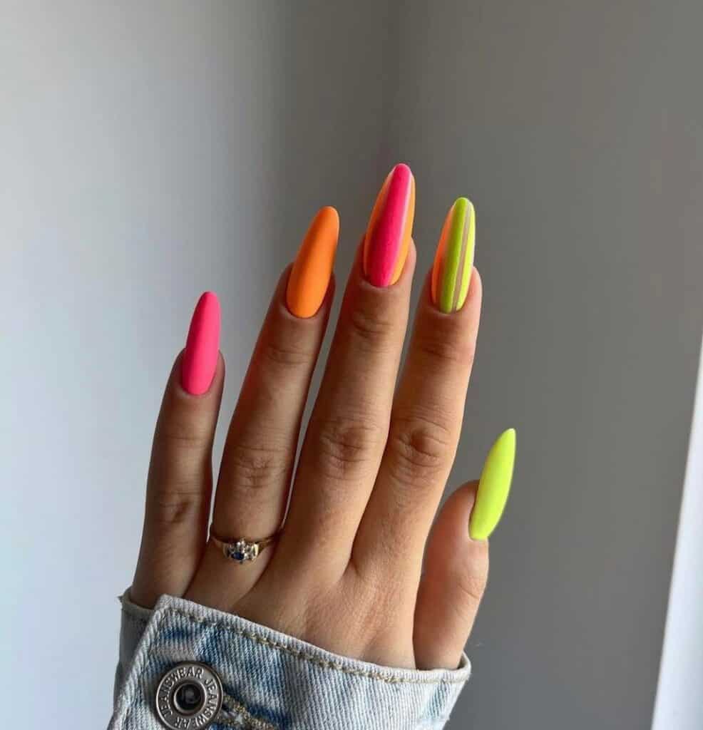 Neon-Nail-Colors-Combo