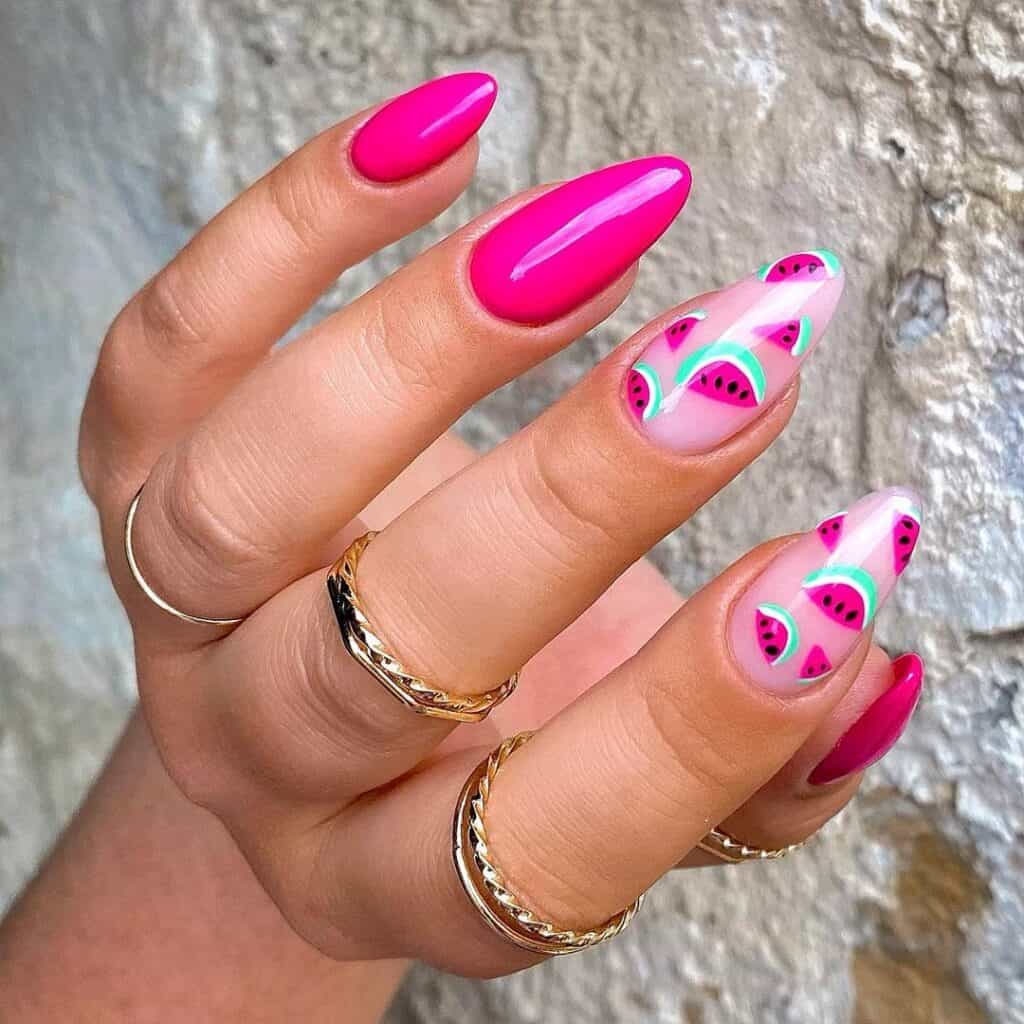 One-in-a-Melon-Nails