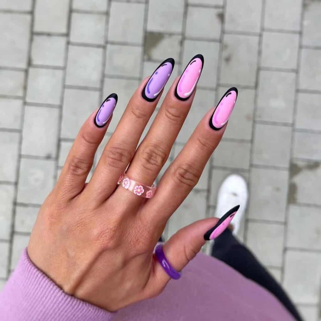 Pastel-Cartoon-Nail-Design
