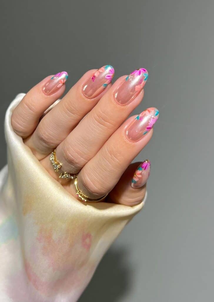 Peachy-Chrome-and-Fresh-Blooms