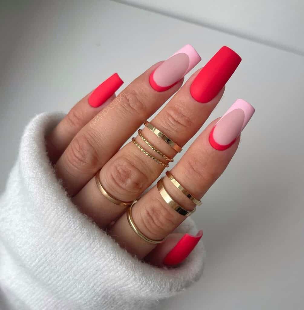 Red-Fred-Neon-Nail-Design