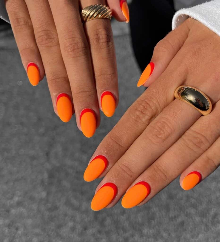 Reverse-French-Nails-with-Matte-Finish