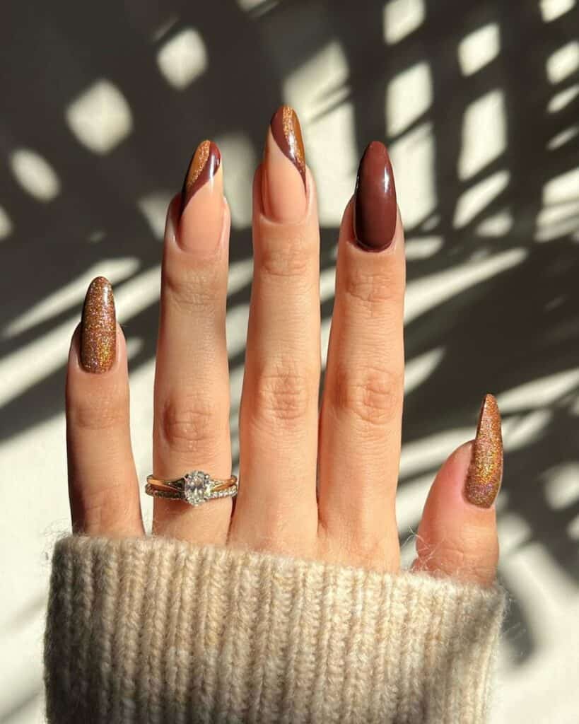 Sweater-Weather-Brown-nails