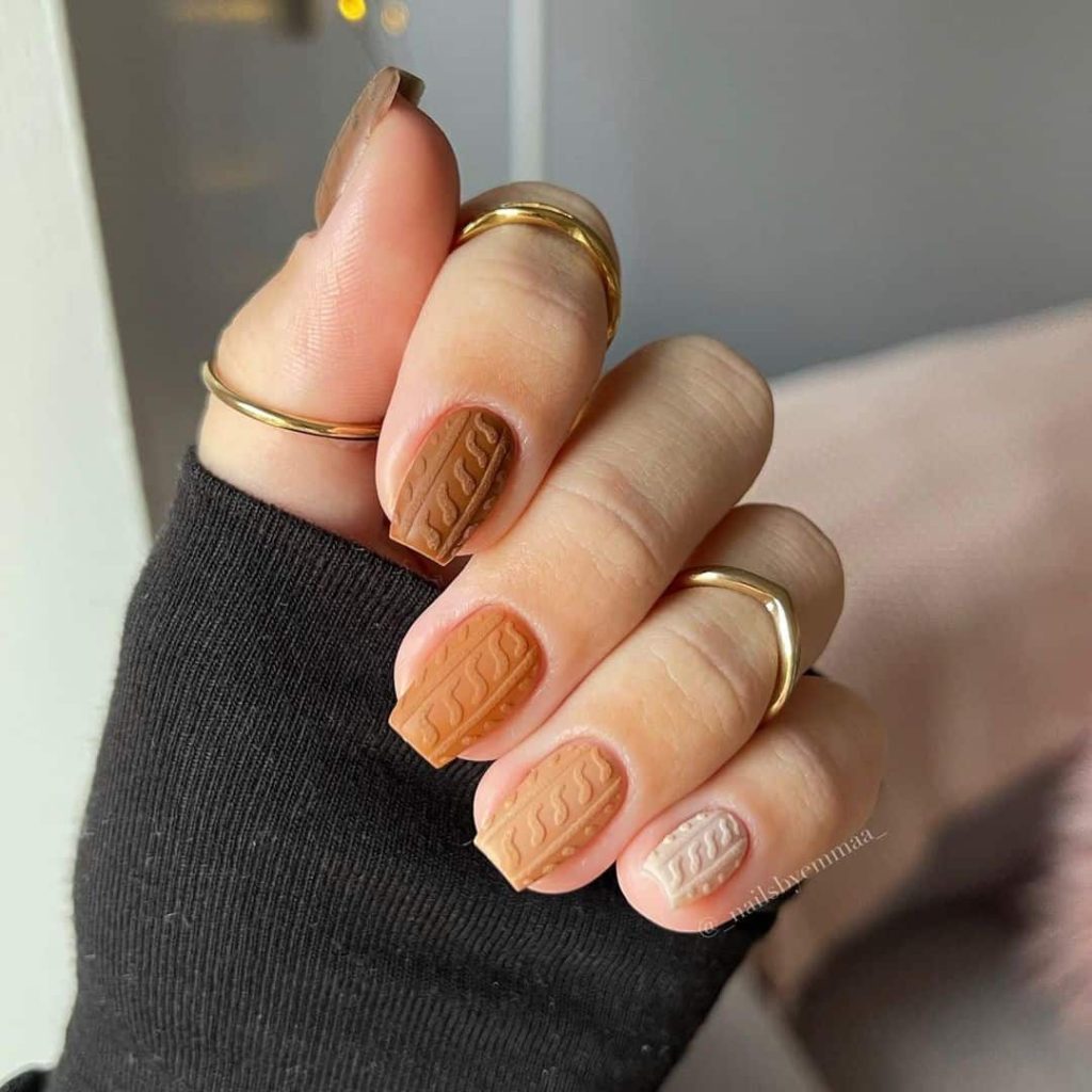 Sweater Weather Nails for Autumn