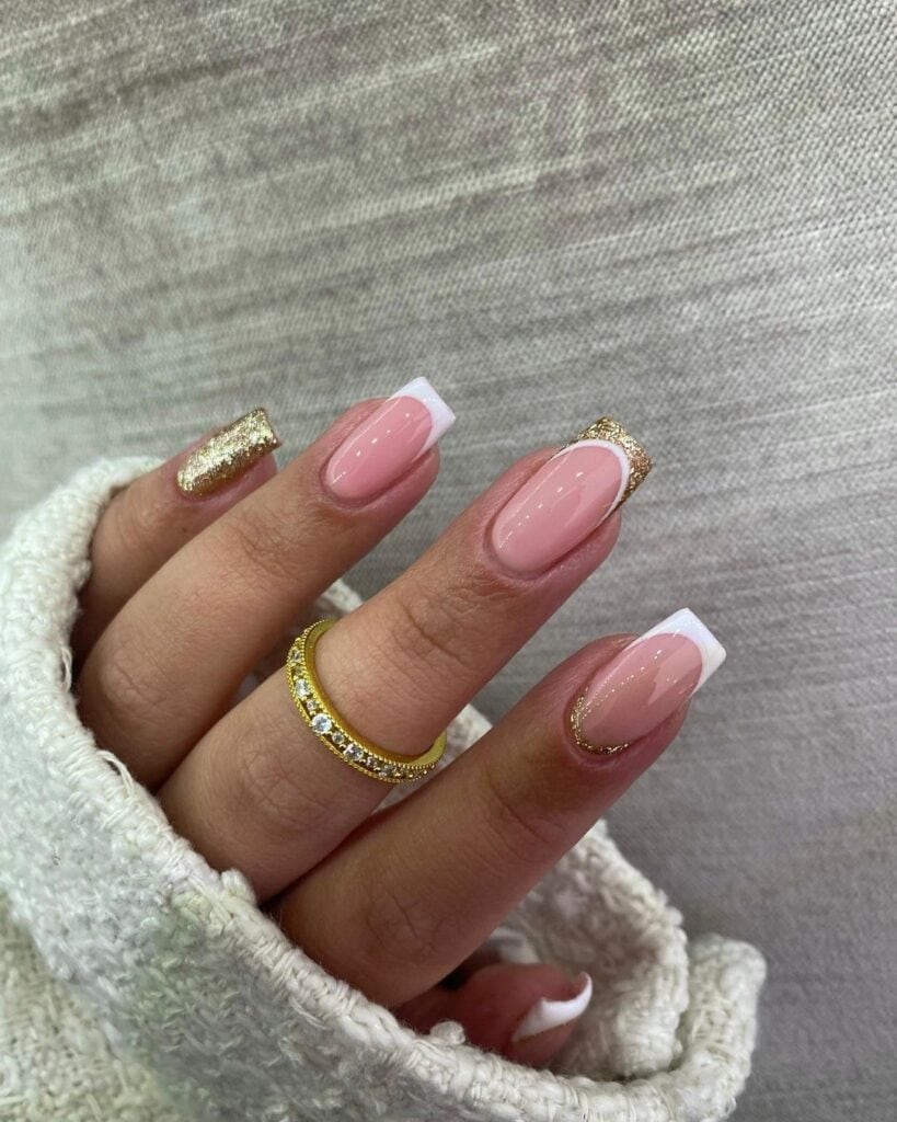 White-and-Gold-Dream-Nail-Design