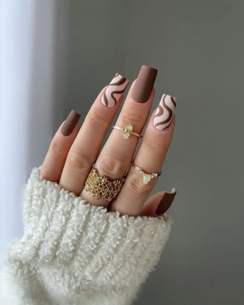 Brown-Swirls