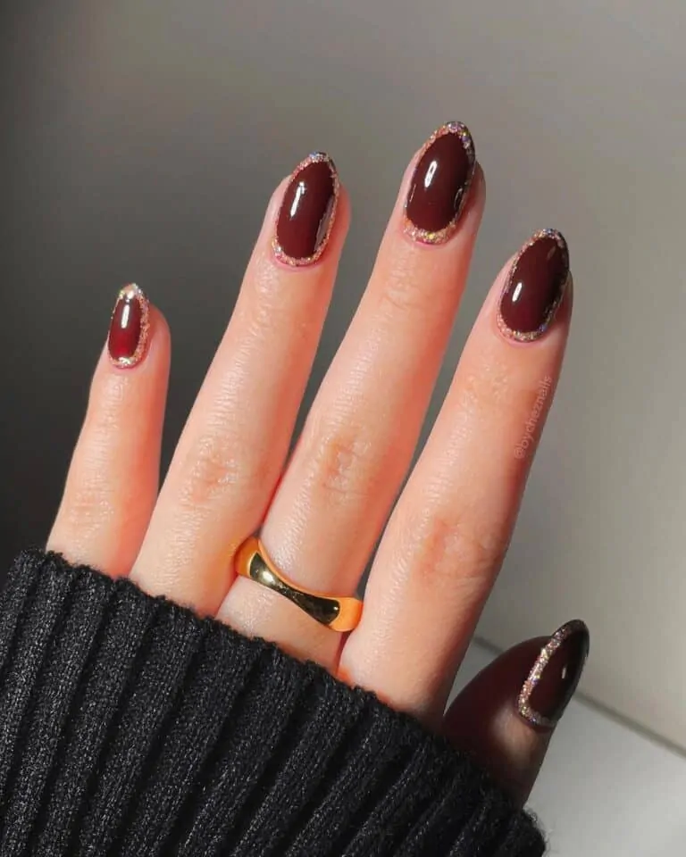 Cherry-Mocha-Nails