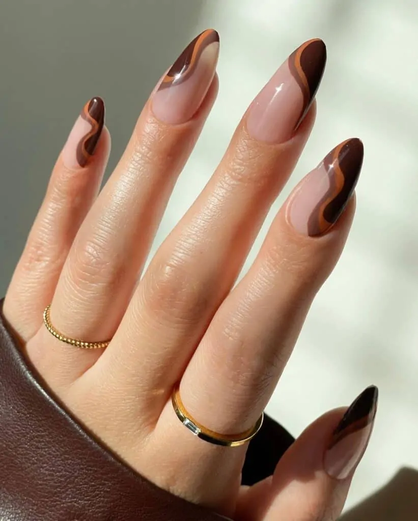 Coffee-Swirls-Nails