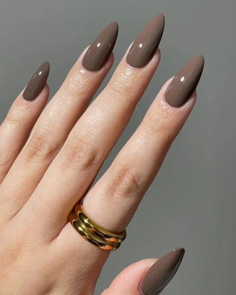 Dark-Brown-Nails