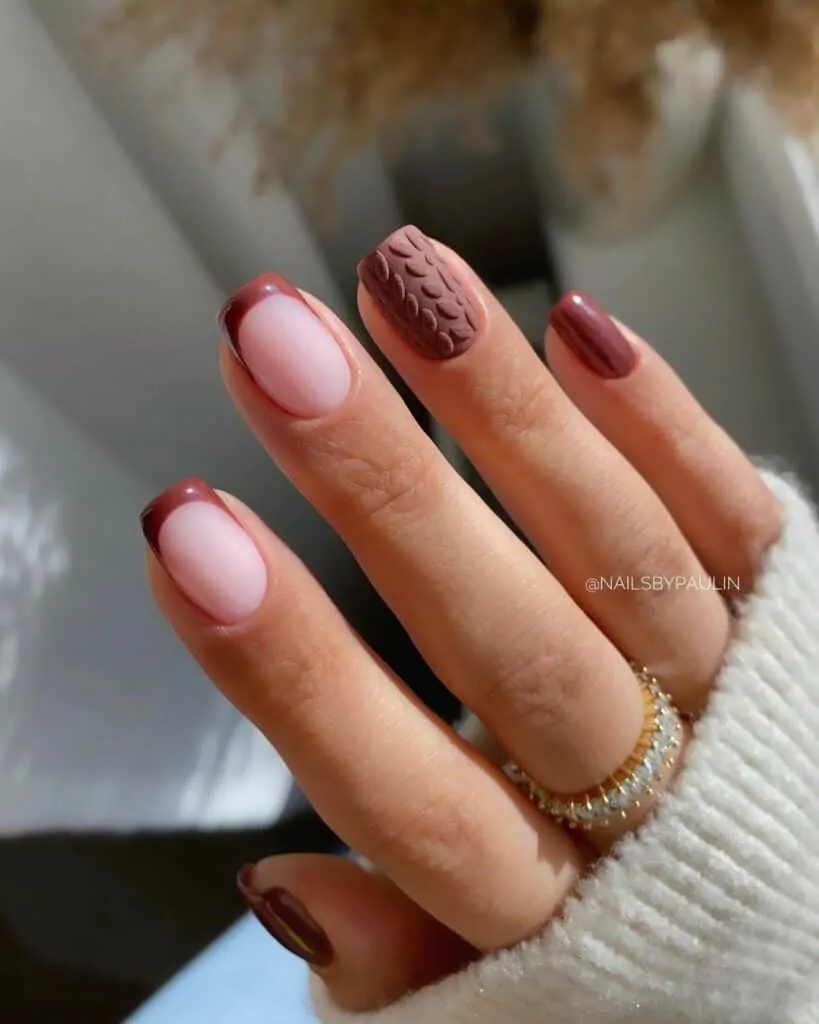 Fall-French-Nails