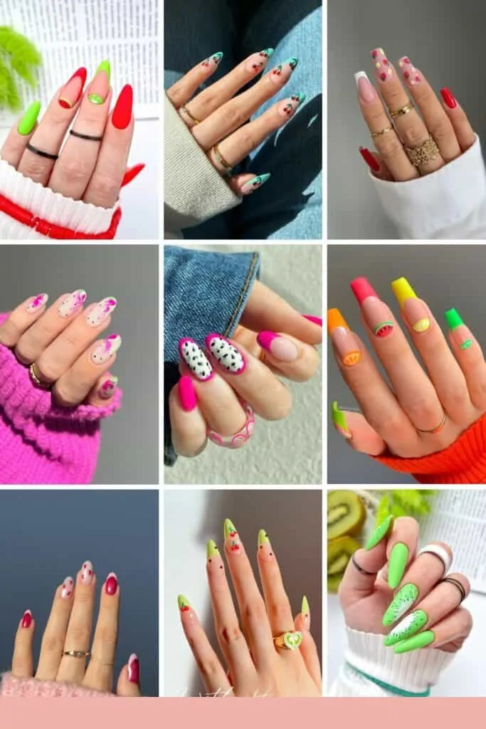 Fruit Nail Designs