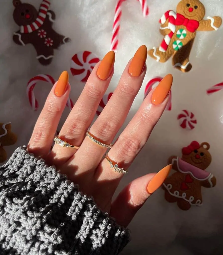 Gingerbread-Nails