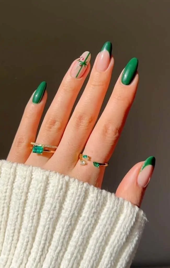 Green-Christmas-with-Candy-Cane
