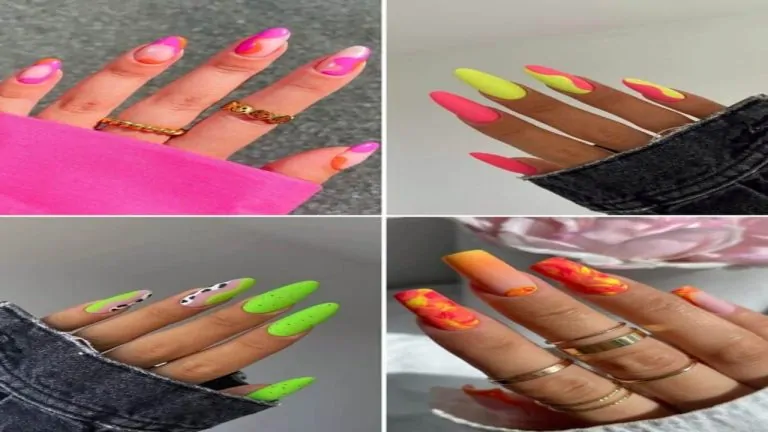 Neon Nail Designs