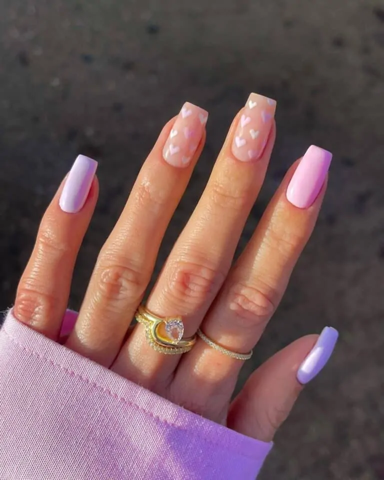 Pastel-Heart-Nail-Designs