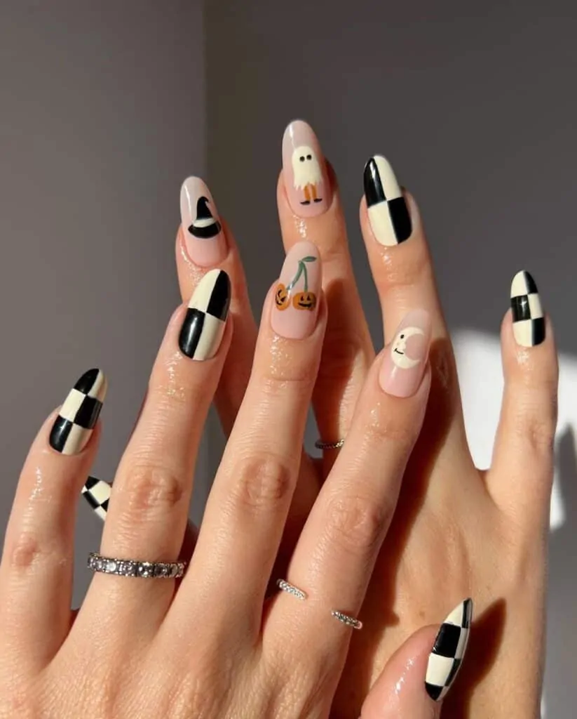 Spooky-October-Mix-and-Match-Nails