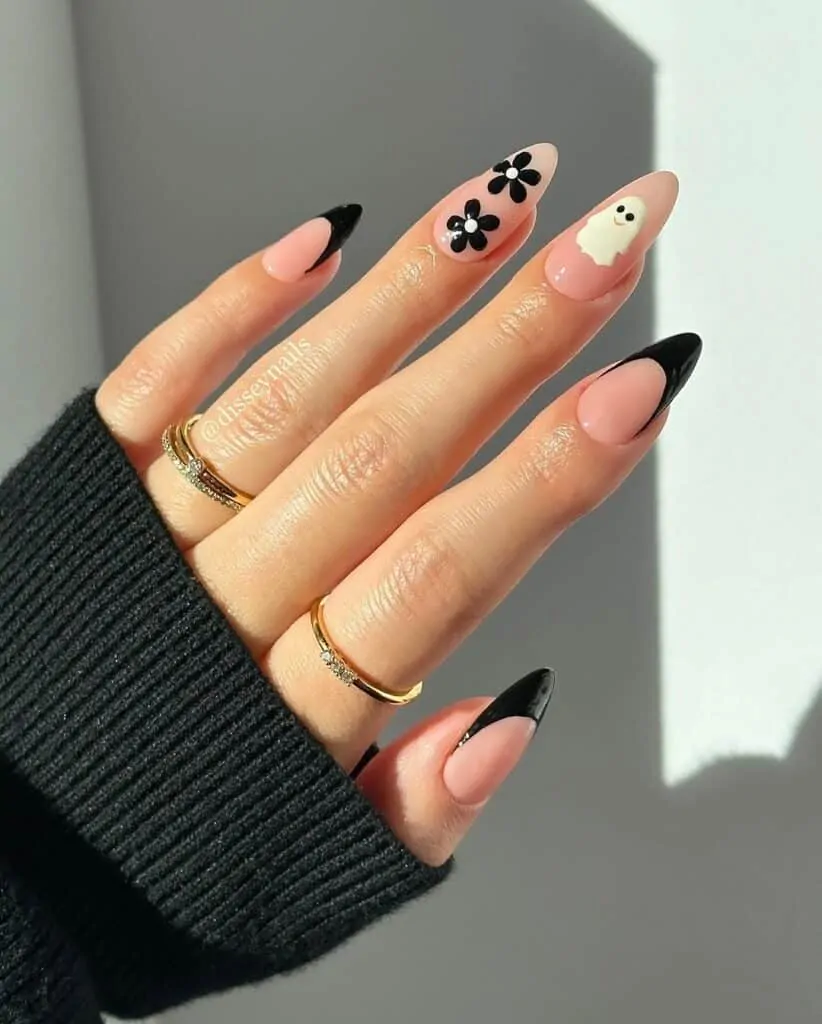 Tuxedo-October-Nails